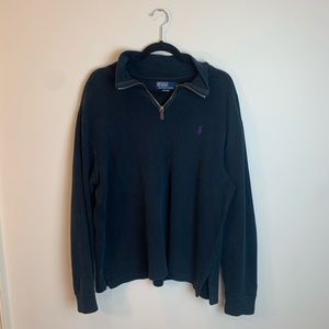 Polo Ralph Lauren Black Quarter Zip
